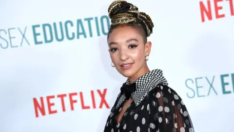 Getty Images Patricia at the premiere