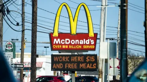 Getty Images McDonald's sign