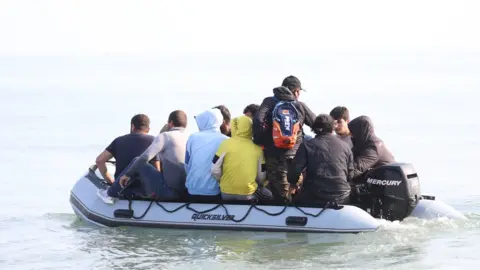 PA Media Dinghy in Kingsdown