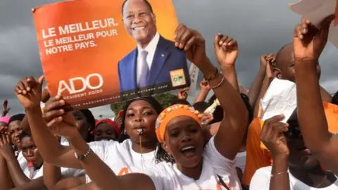 AFP Supporters of Alassane Ouattara