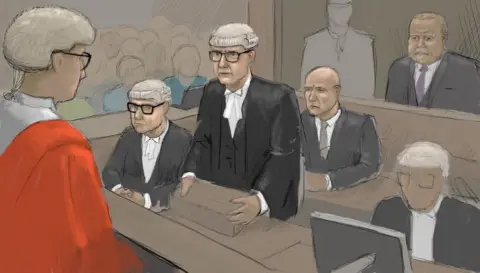 Nick Lewis A packed courtroom four at Hull Crown Court