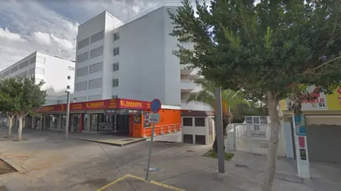 Google Beachfront area in Magaluf