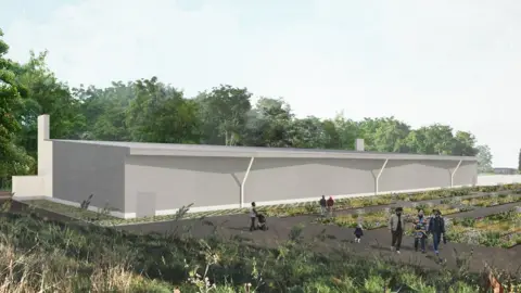 Locomotion Artist's impression of museum