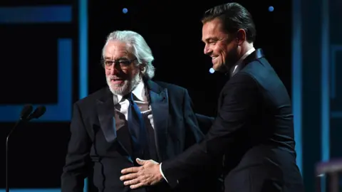 Getty Images Robert De Niro and Leonardo DiCaprio