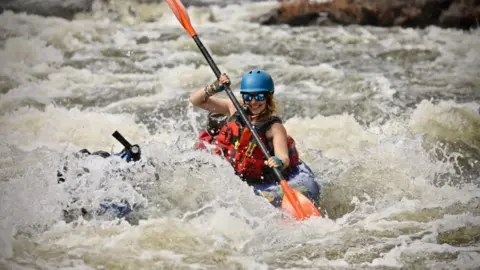 Jon Williams Pip kayaking