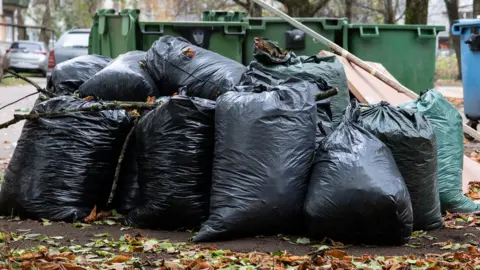 Getty Images Black bin-liners