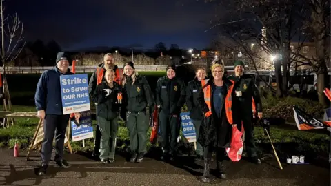 GMB Ambulance staff