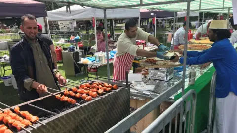 BBC Food stalls