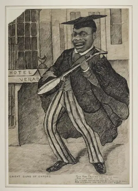 Bodleian Library Cartoon of Christian Cole