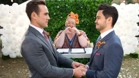 Neighbours Matt Wilson and Takaya Honda