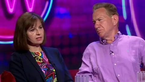 Caroline Flint and Michael Portillo