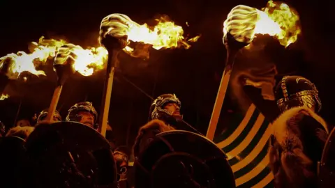 Getty Images Up Helly Aa