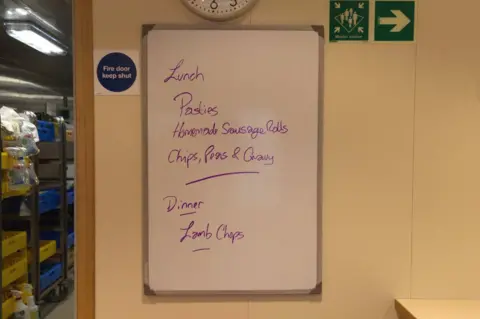 BBC A menu