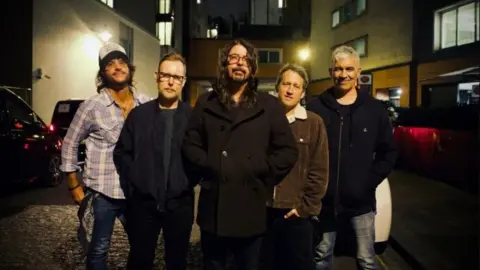 Danny Clinch Foo Fighters promo photo