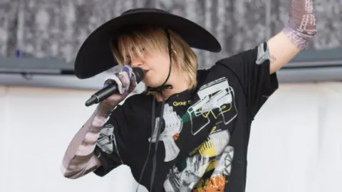 Getty Images MØ at Glastonbury