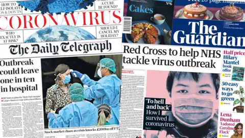 The Daily Telegraph and the Guardian