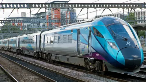 TransPennine Express A TransPennine Express train