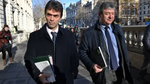 PA Tom Brake and Alistair Carmichael