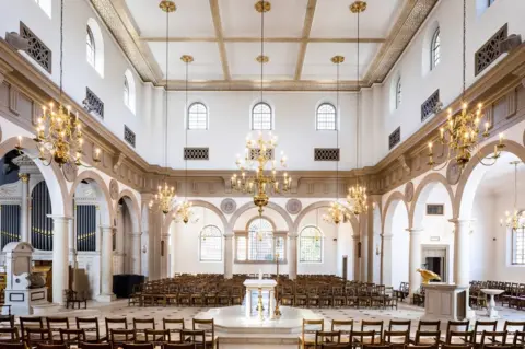 Historic England/PA Inside Brentwood Cathedral