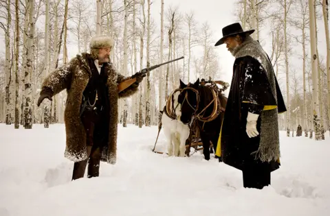 Alamy A film still from The Hateful Eight, 2016