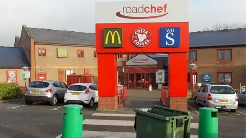 Jaggery/Geograph Roadchef's Magor services