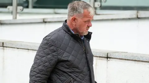 Press Association Mark Lerigo arrives at Warwick Crown Court for sentencing