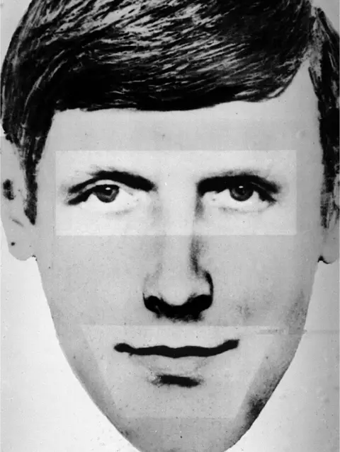 PA Media File photofit of 60's killer Bible John, a police forensic team exhumed the remains of John Irvine McInnes, who they believe could be Bible John, from a grave in Stonehouse Cemetery. 14/10/00: The identity of a new prime suspect has been given to police. * ...to Lothian and Borders Police by leading criminal psychologist Ian Stephen, who was closely involved in the hunt for the triple murderer, accirding to newspaper reports.