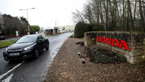 Reuters Honda's Swindon plant