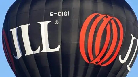 JLL The JLL hot air balloon flying