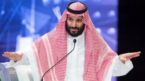 Reuters Saudi Crown Prince Mohammed bin Salman. Photo: October 2018