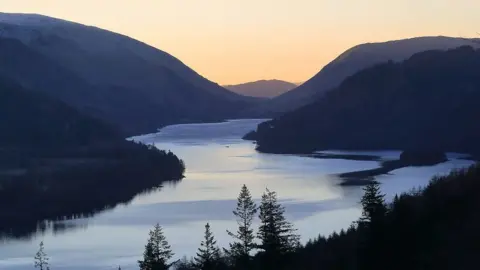 Walter Baxter/Geograph Thirlmere Reservoir at sunrise