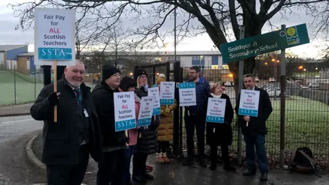 BBC Striking teachers