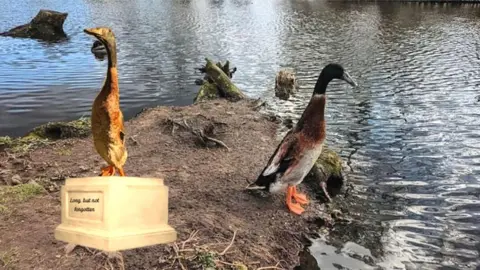 Long Boi 10k statue plan for missing University of York duck