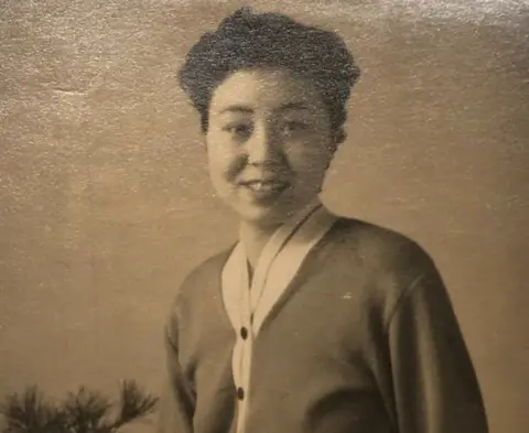 Sanae Hamada Michiko in her 20s