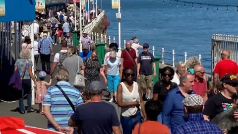 BBC Llandudno beach