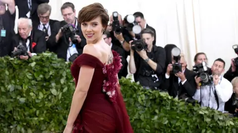 Getty Images Scarlett Johansson at the Met Gala