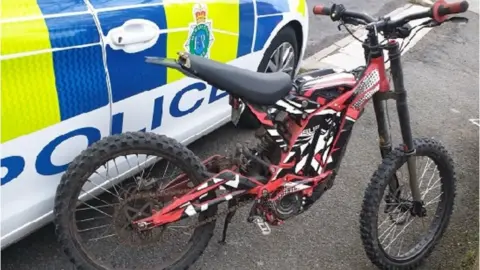 Merseyside Police Electric Bike