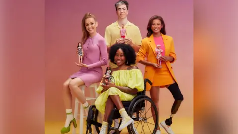Barbie will start selling dolls that use a wheelchair, prosthetic limbs