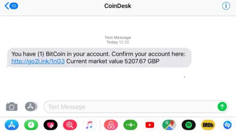 Bitcoin scam