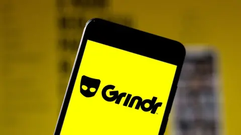 Getty Images Grindr logo