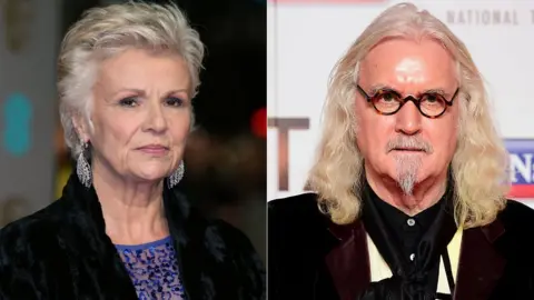 PA Julie Walters, Billy Connolly