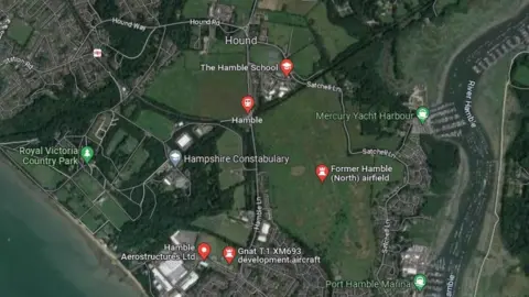 Google Hamble Airfield