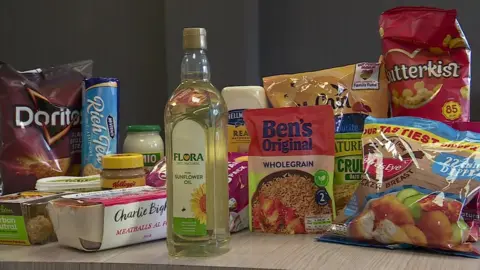 Foods containing sunflower oil