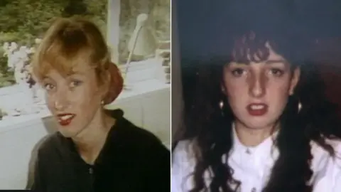 Handout A composite image of Sarah Hicks, who has blonde, shoulder-length hair and is wearing a black shirt, and Victoria Hicks who has brown wavy hair and a white shirt. 