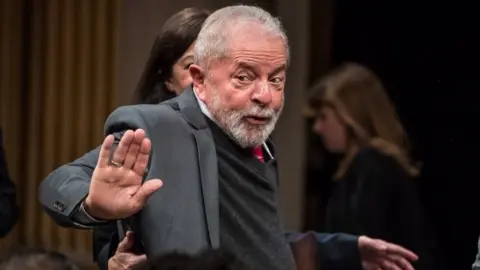 EPA Brazilian ex-President Luiz Inácio Lula da Silva, March 2020