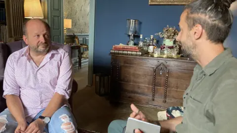 BBC Frank Schneider speaks with the BBC