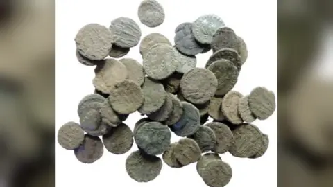 Derby Museums Trust Roman coins