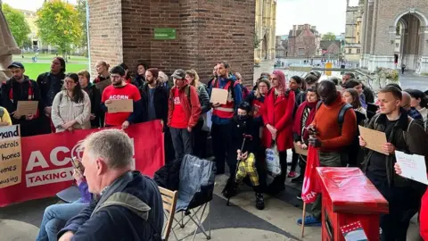 Housing protesters