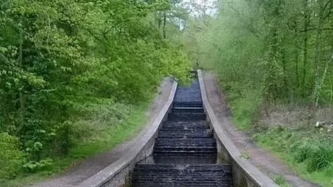 Geohgraph/Helen Cascades at Gnoll County Park