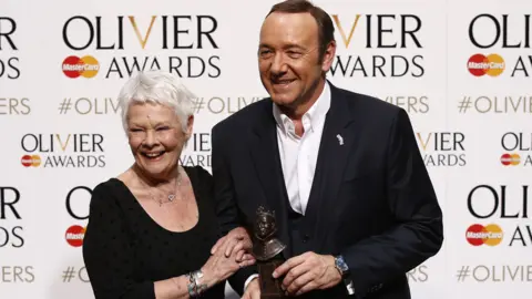 Getty Images Judi Dench and Kevin Spacey